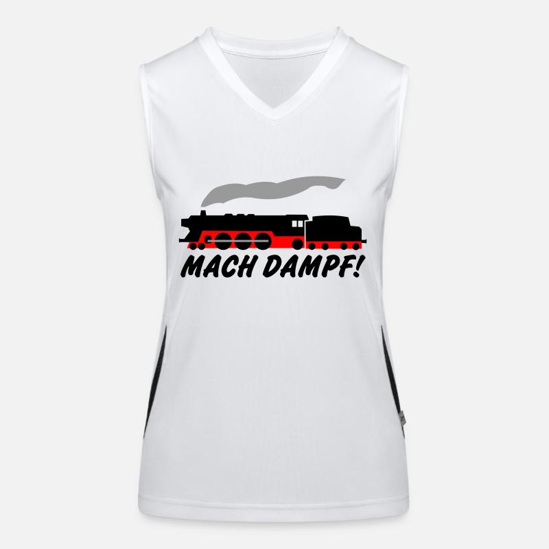 Mach steam Women's Functional Contrast Tank Top