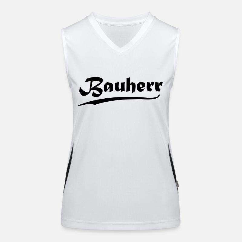 Bauherr Funktionelles Kontrast-Tank Top für Frauen