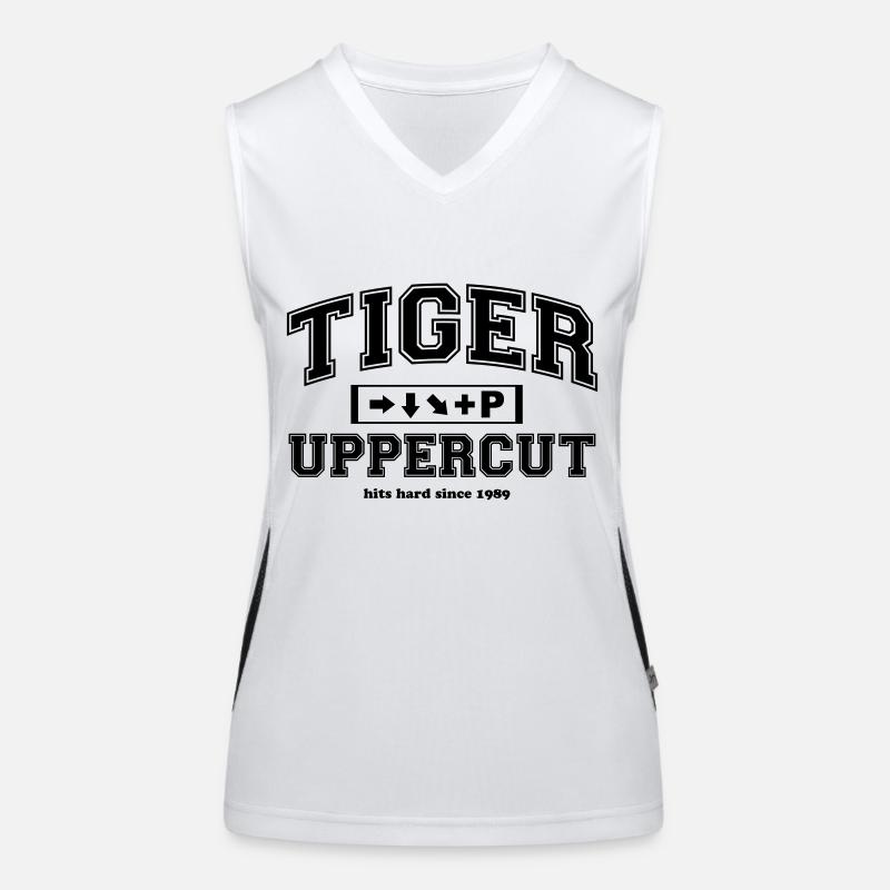 Tiger Uppercut University Funktionelles Kontrast-Tank Top für Frauen