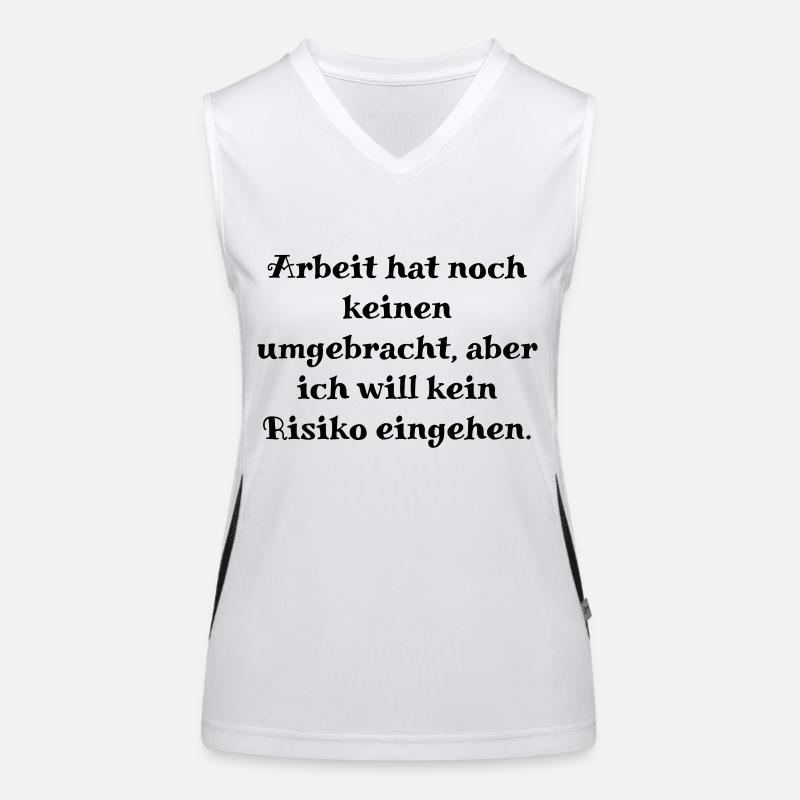 Arbeit Funktionelles Kontrast-Tank Top für Frauen