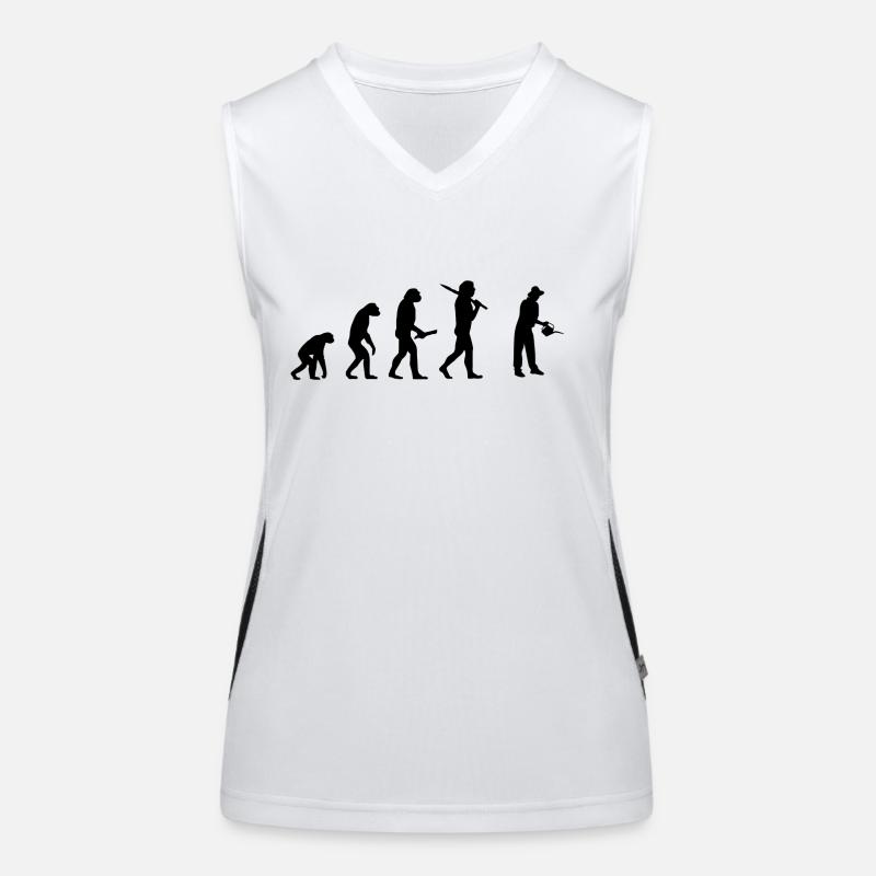 gaertner evolution progress development Women's Functional Contrast Tank Top