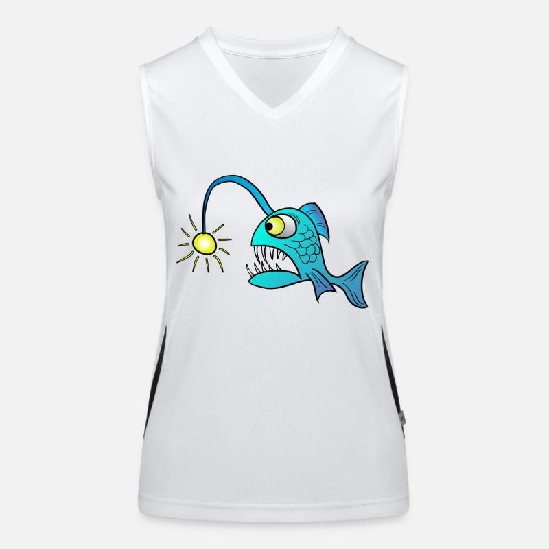 Lantern frogfish Women's Functional Contrast Tank Top