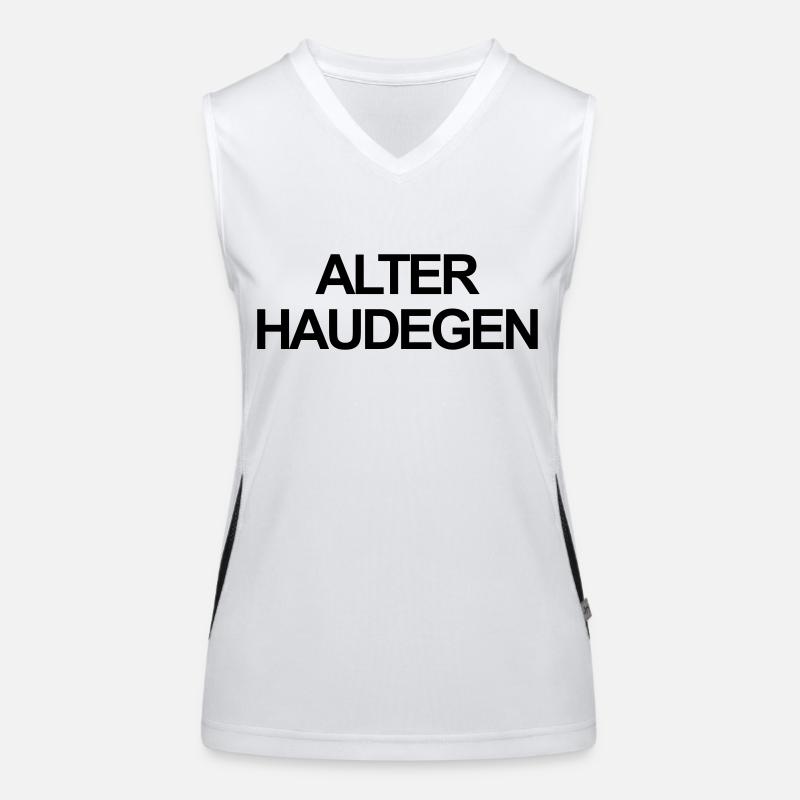 Alter Haudegen Funktionelles Kontrast-Tank Top für Frauen