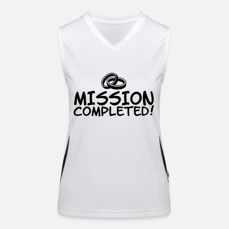 Mission completed Women's Functional Contrast Tank Top