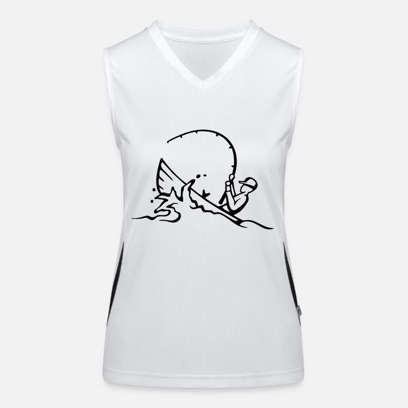 drill_it Funktionelles Kontrast-Tank Top für Frauen