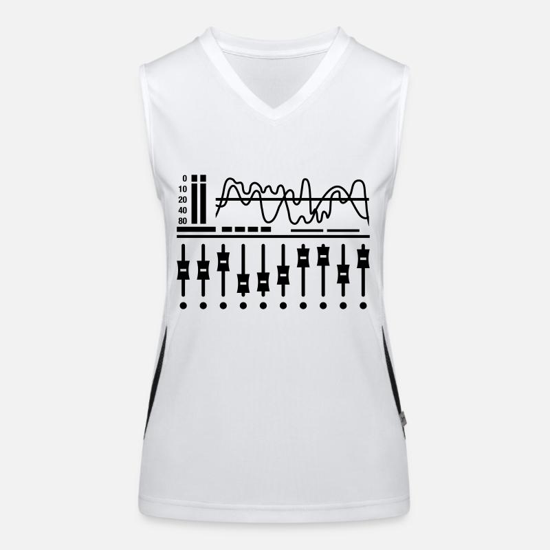 mixing_table Débardeur respirant contrasté Femme