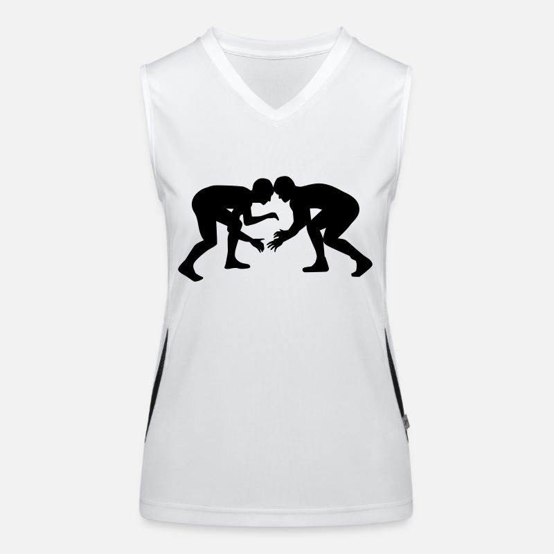 Lutte Débardeur respirant contrasté Femme