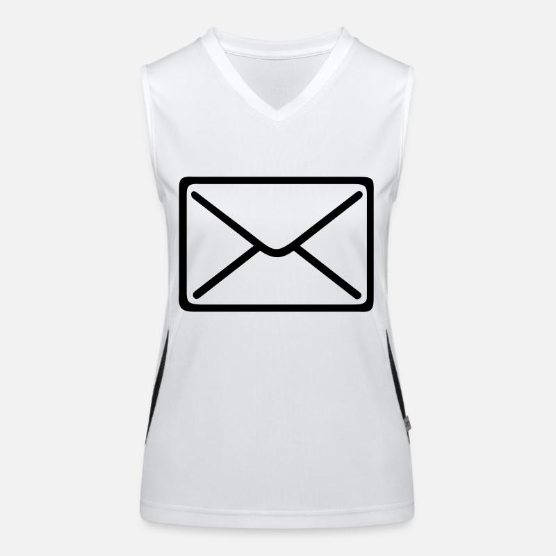 Mail envelope Women's Functional Contrast Tank Top