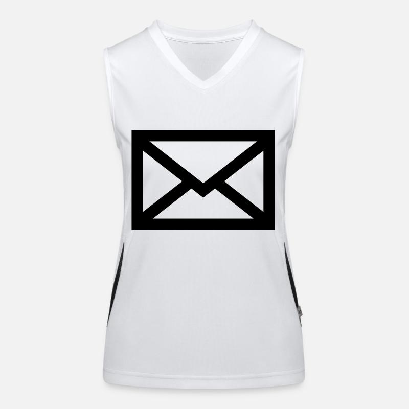 Mail envelope Women's Functional Contrast Tank Top