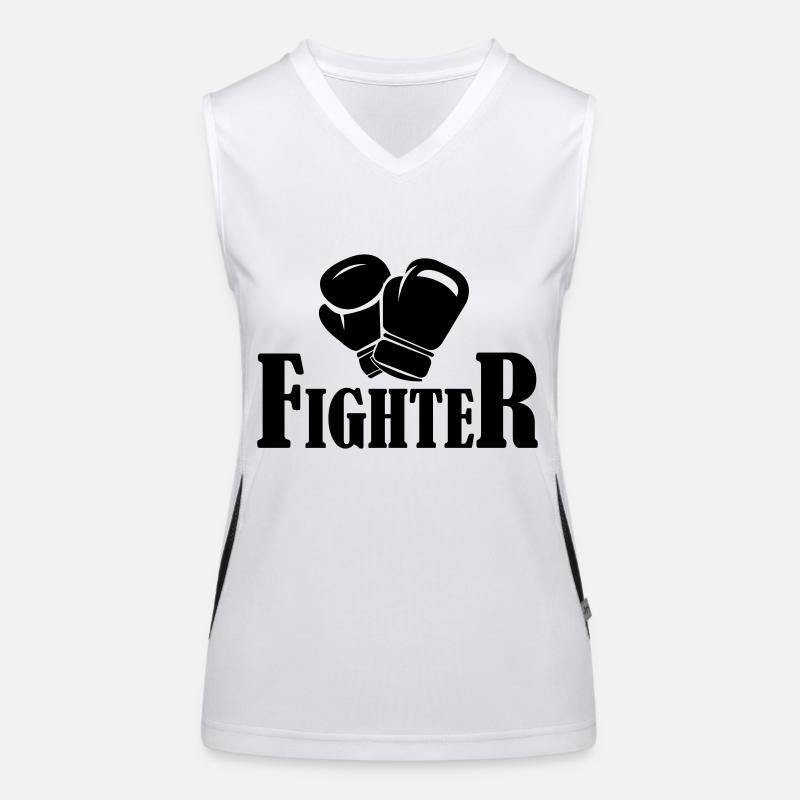 fighter Funktionelles Kontrast-Tank Top für Frauen
