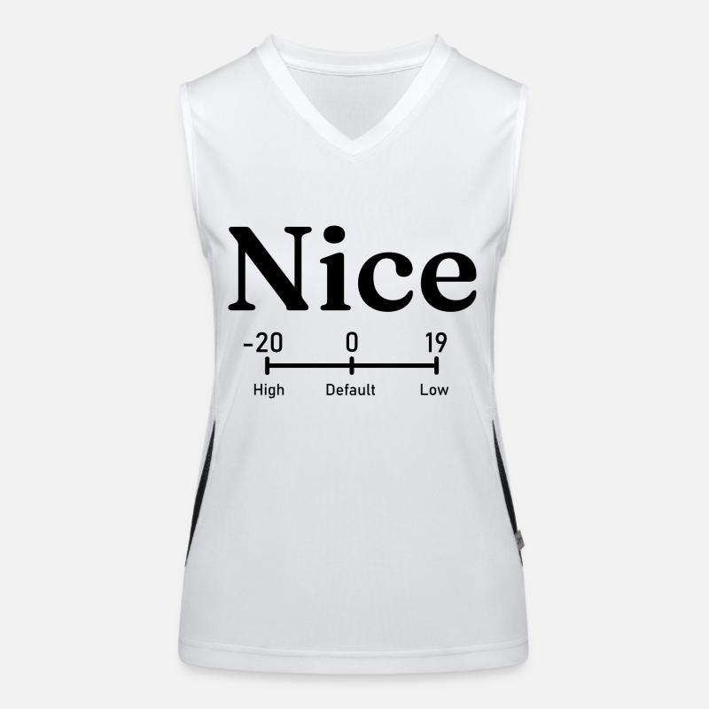 Nice | linux process priority command Women's Functional Contrast Tank Top
