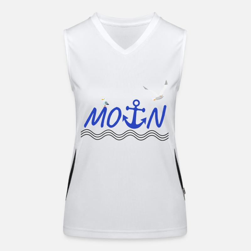 Moin Funktionelles Kontrast-Tank Top für Frauen