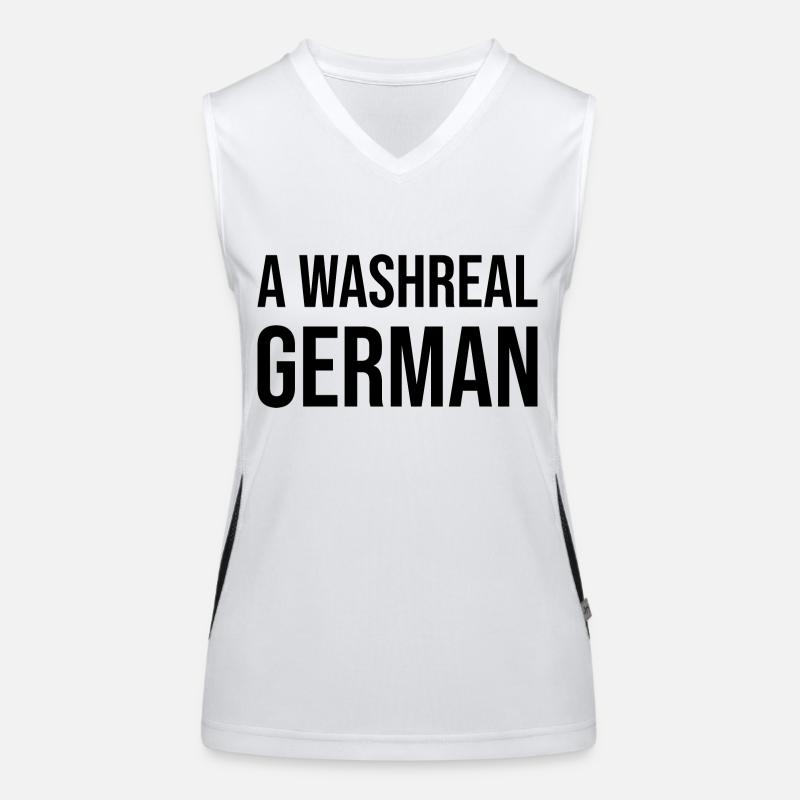 Ein Waschechter Deutscher Funktionelles Kontrast-Tank Top für Frauen