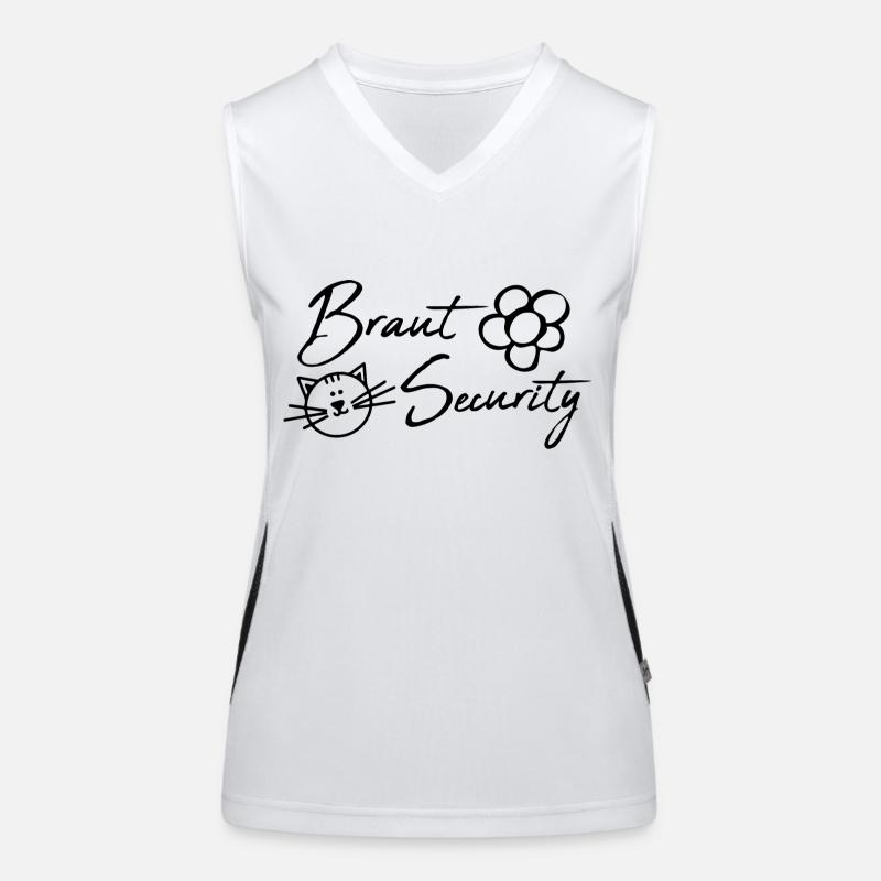 Braut Security Funktionelles Kontrast-Tank Top für Frauen