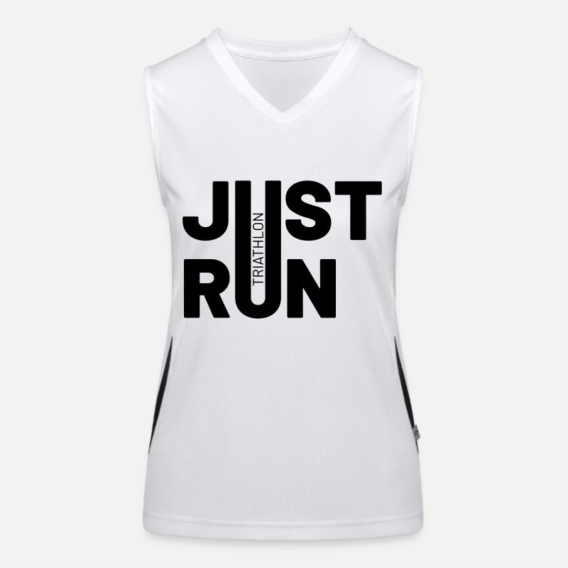 TRIATHLON just run Funktionelles Kontrast-Tank Top für Frauen