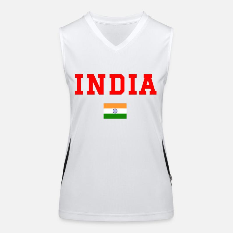 Inde Débardeur respirant contrasté Femme