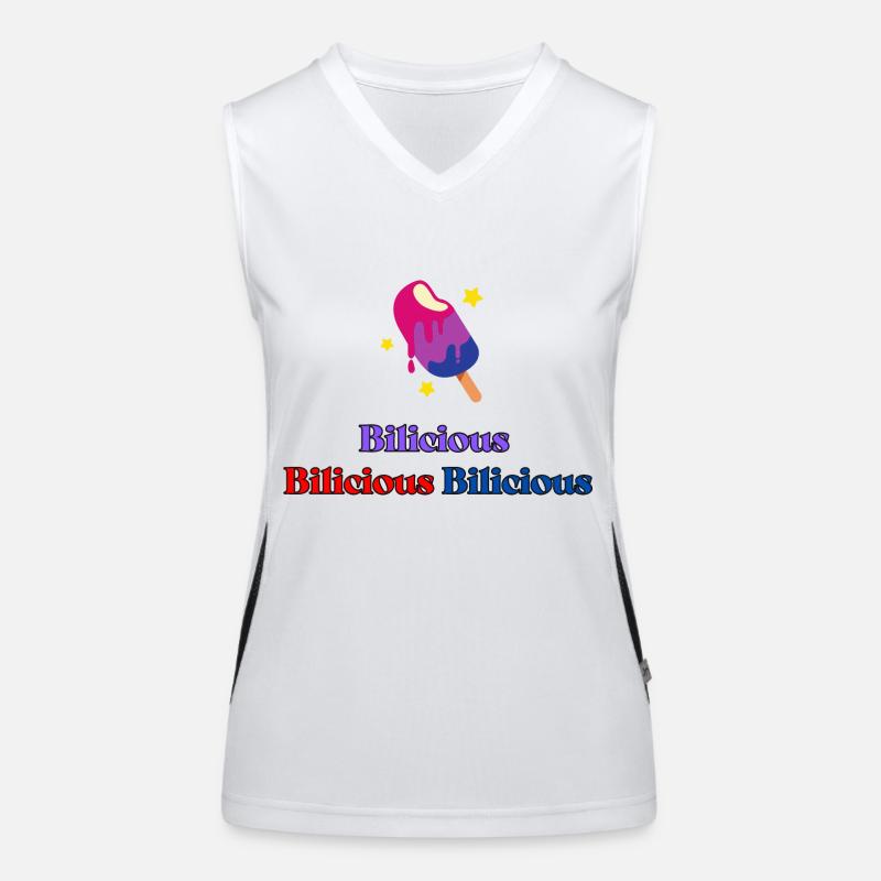 Bilicious Débardeur respirant contrasté Femme