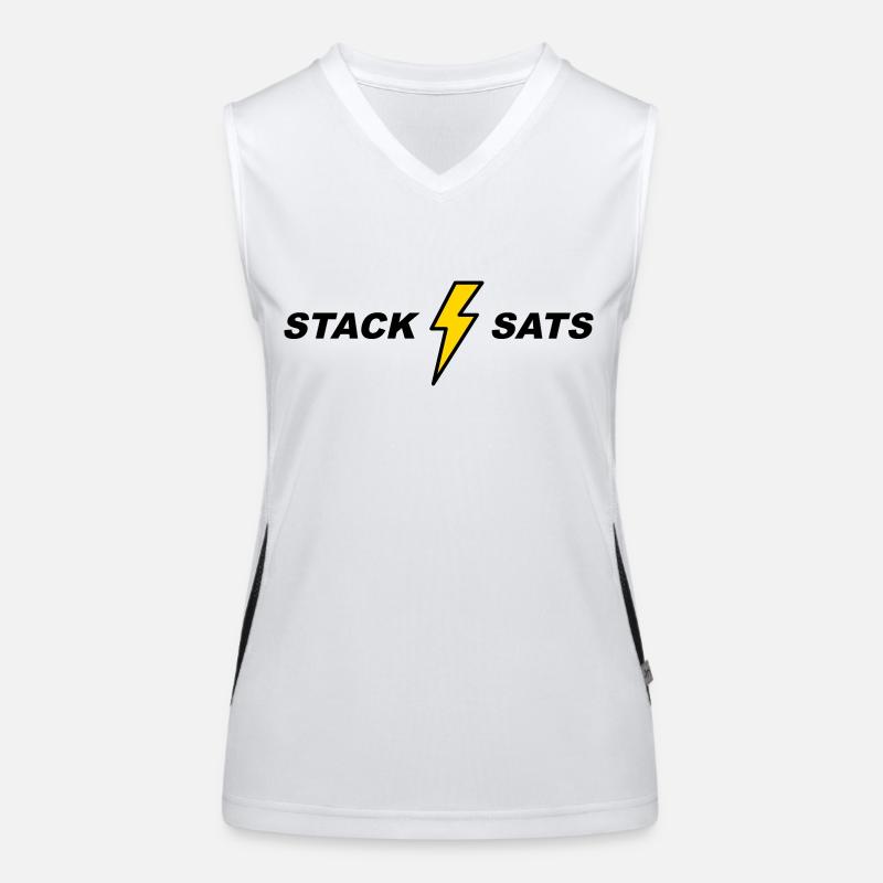 Stack Sats Funktionelles Kontrast-Tank Top für Frauen