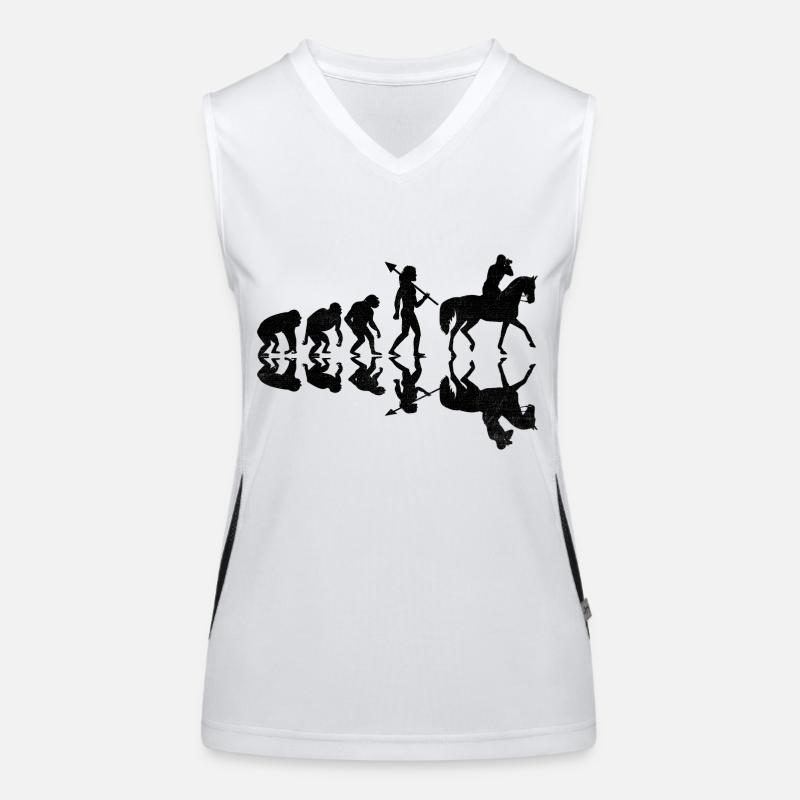 Photographie de cheval Équitation Evolution Photo Débardeur respirant contrasté Femme