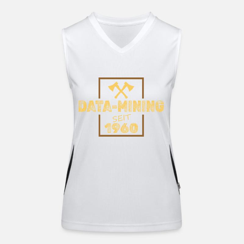 Exploitation minière 1960 Débardeur respirant contrasté Femme