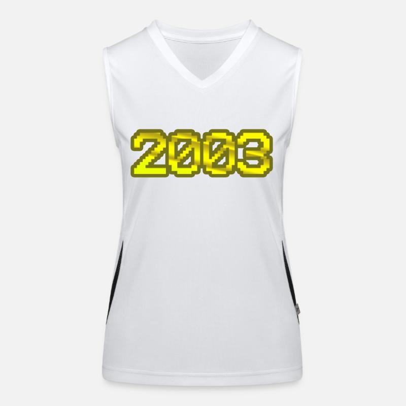 Nerd 2003 Funktionelles Kontrast-Tank Top für Frauen