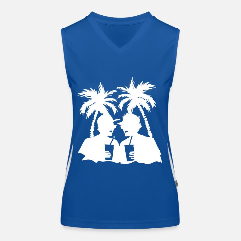 Vacation Crew Party Beach Women's Functional Contrast Tank Top