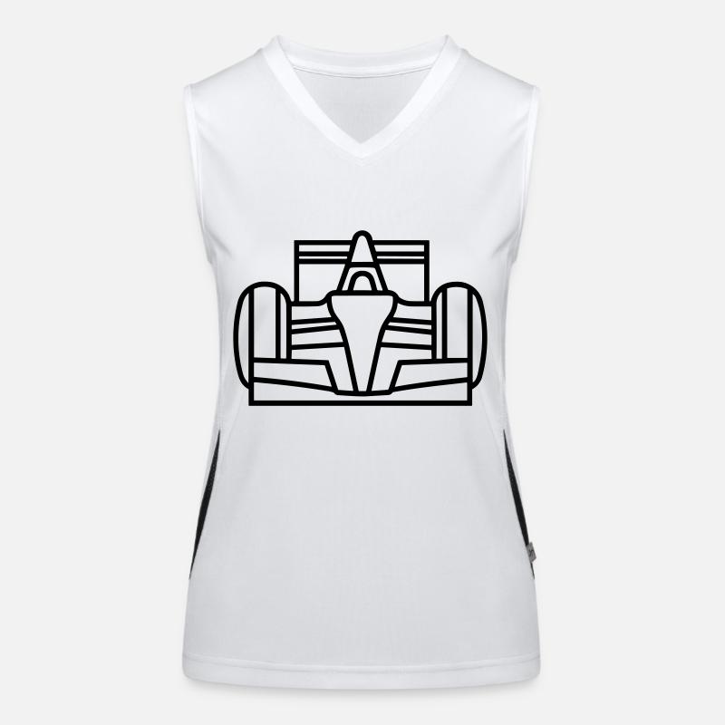 Voiture de Course Débardeur respirant contrasté Femme