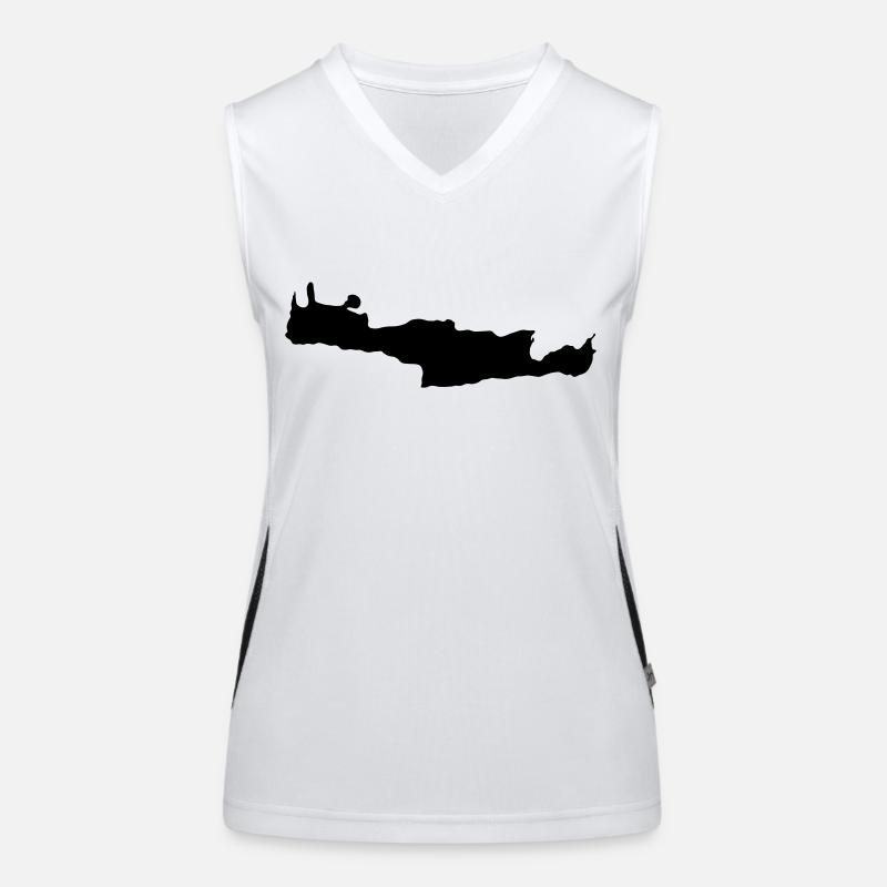 Crete Women's Functional Contrast Tank Top