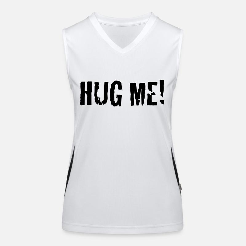 hug me Débardeur respirant contrasté Femme