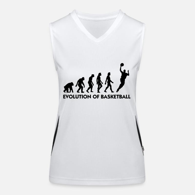 The Evolution of Basketball Women's Functional Contrast Tank Top