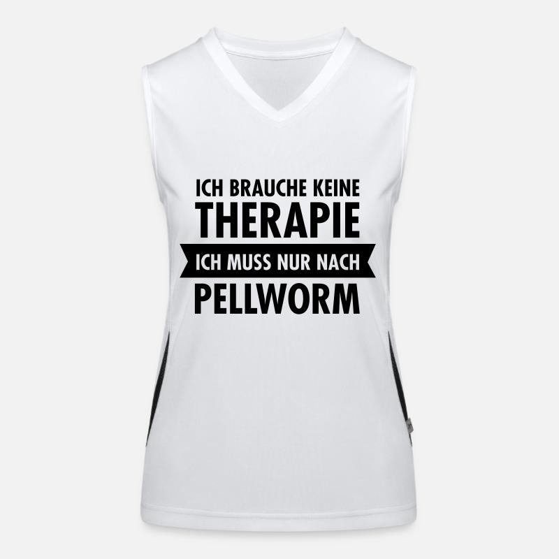 Therapie - Pellworm Funktionelles Kontrast-Tank Top für Frauen