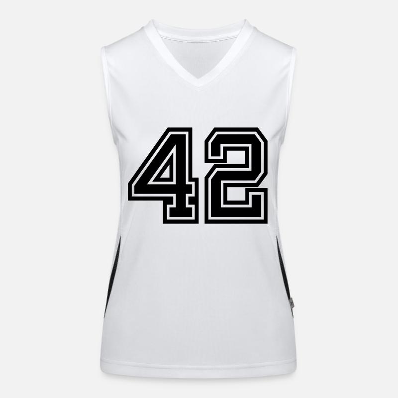 42 Funktionelles Kontrast-Tank Top für Frauen