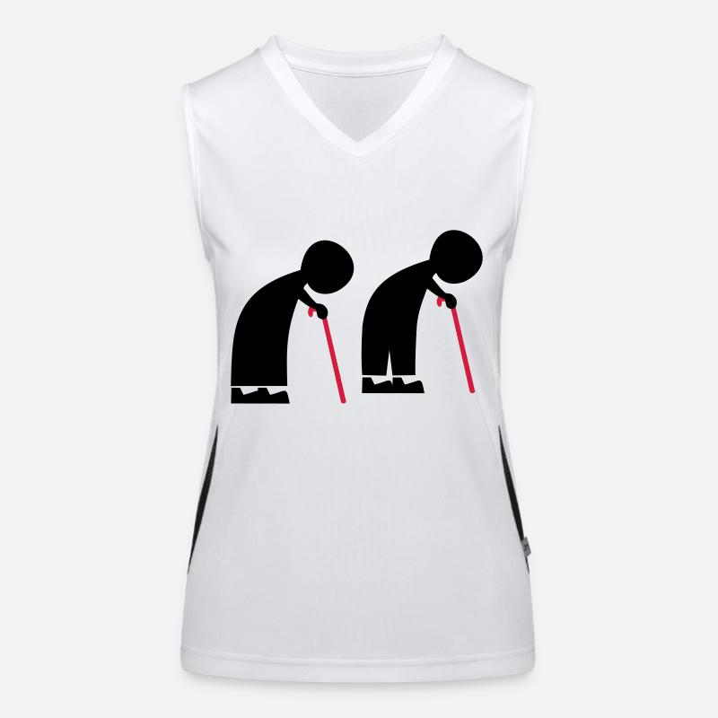 Menschen Funktionelles Kontrast-Tank Top für Frauen