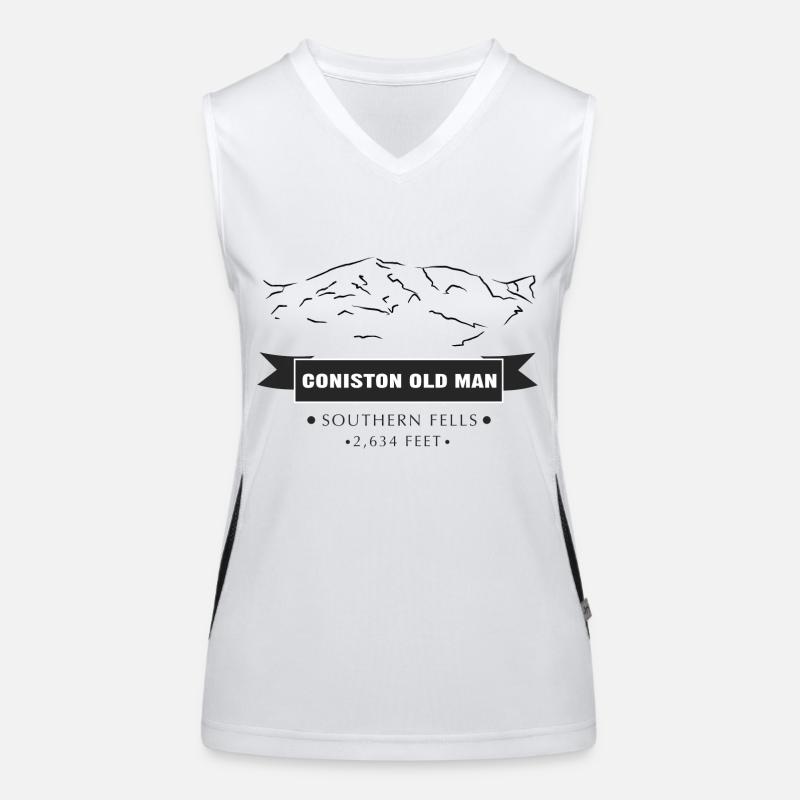 Coniston alter Mann Funktionelles Kontrast-Tank Top für Frauen