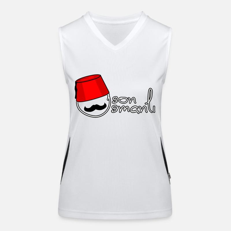 Son Osmanli Débardeur respirant contrasté Femme