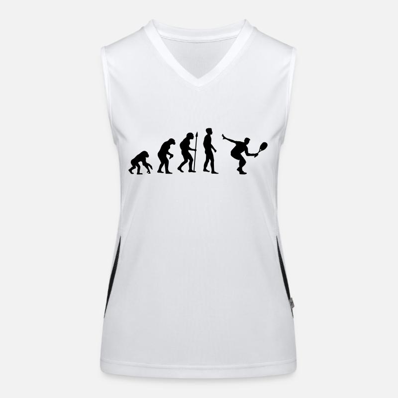 squash__evolution____f1 Débardeur respirant contrasté Femme