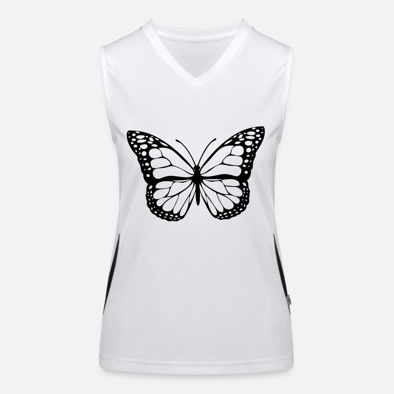 PAPILLON Débardeur respirant contrasté Femme