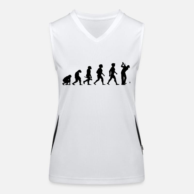 Evolution Golf Golfer Golfer Golf Course Women's Functional Contrast Tank Top