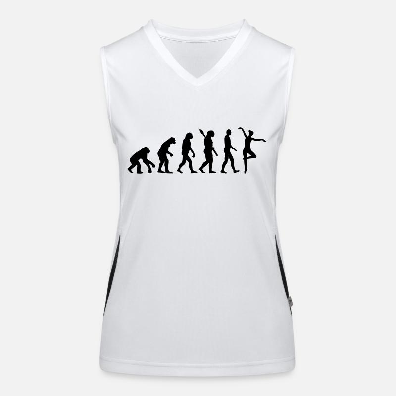 Ballett Ballerina Funktionelles Kontrast-Tank Top für Frauen