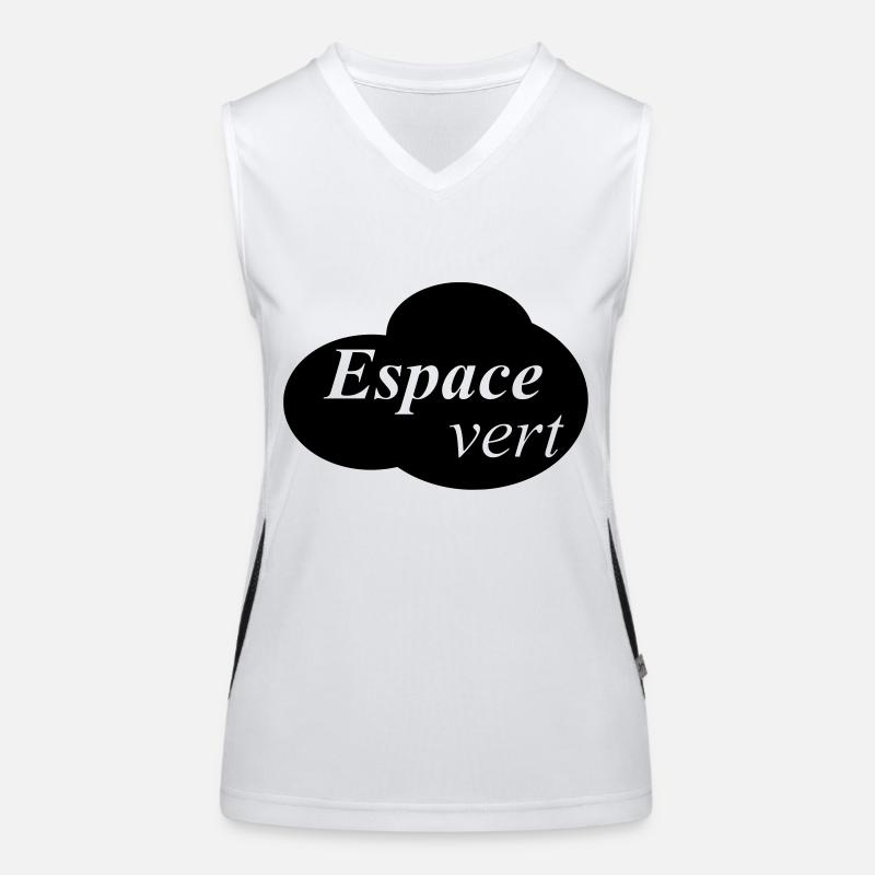 espace vert Women's Functional Contrast Tank Top