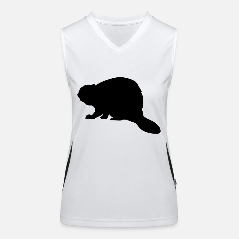 Biber Funktionelles Kontrast-Tank Top für Frauen