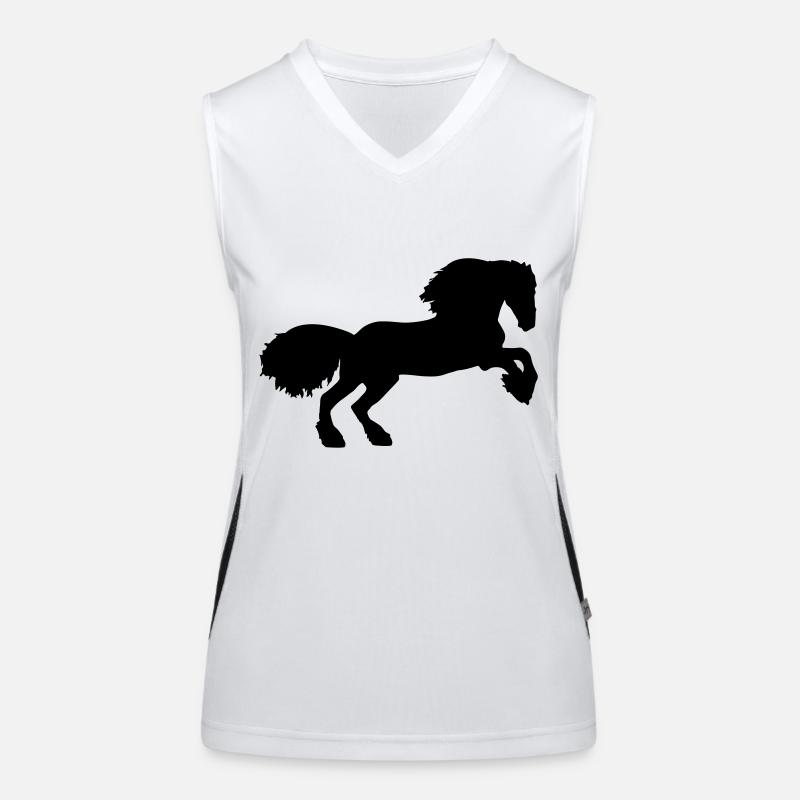 Friese Funktionelles Kontrast-Tank Top für Frauen