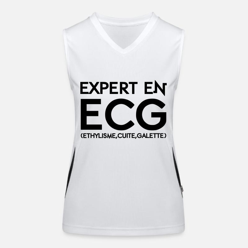 Expert ECG Women's Functional Contrast Tank Top