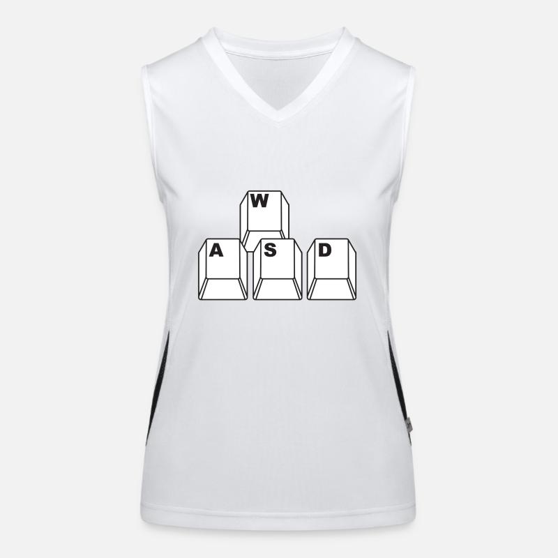 WASD Funktionelles Kontrast-Tank Top für Frauen
