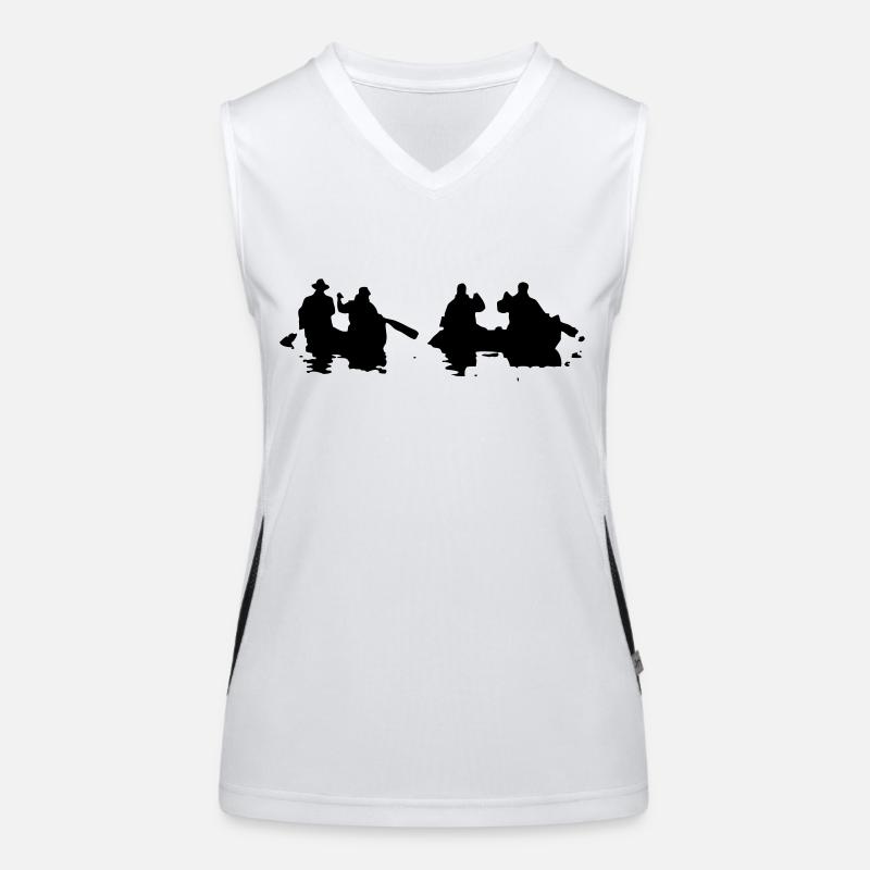 Kanu Funktionelles Kontrast-Tank Top für Frauen