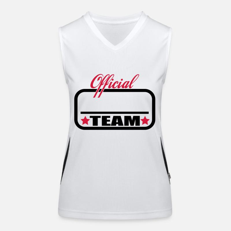 team rahmen Funktionelles Kontrast-Tank Top für Frauen
