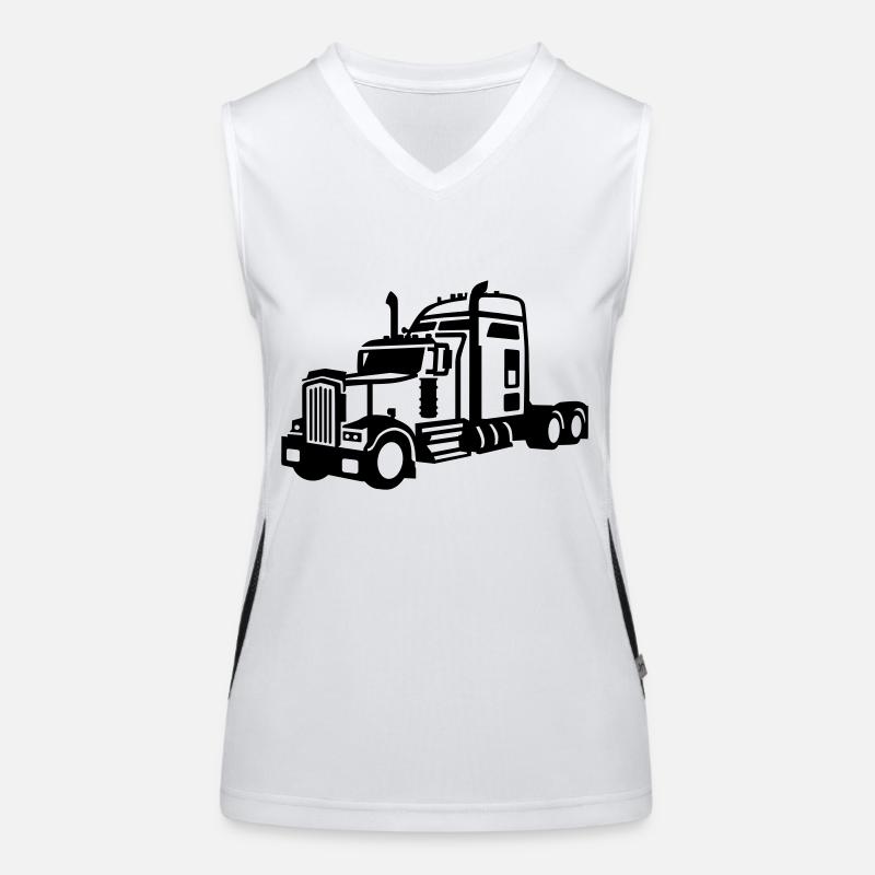 Camion Débardeur respirant contrasté Femme