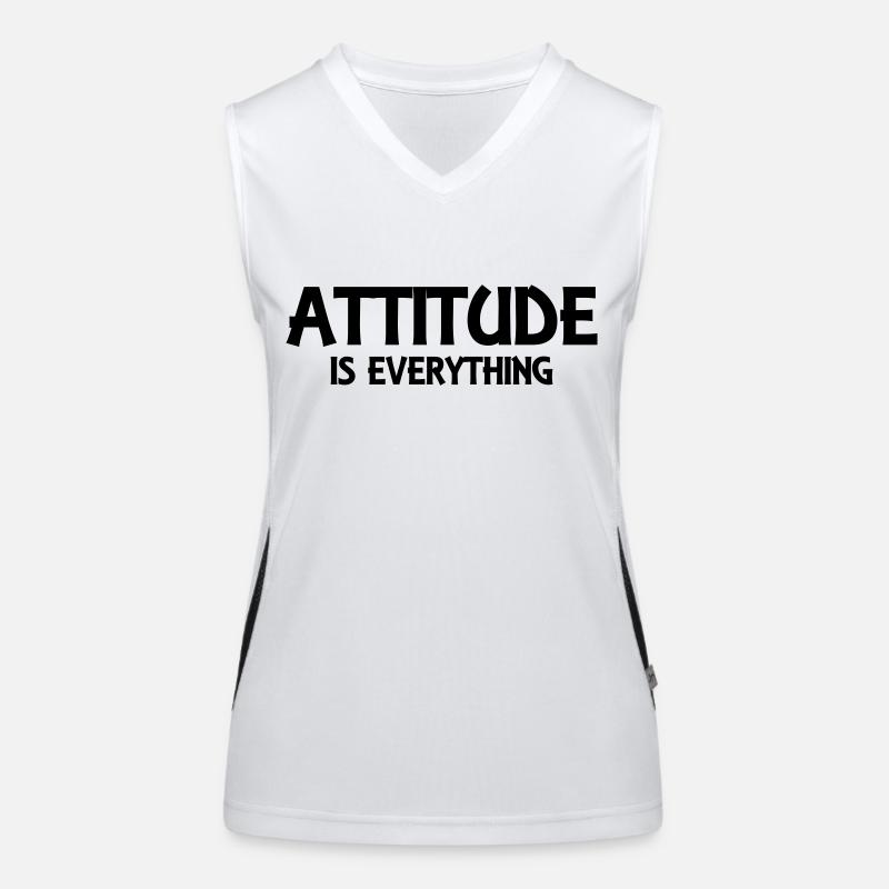 Attitude is everything Débardeur respirant contrasté Femme