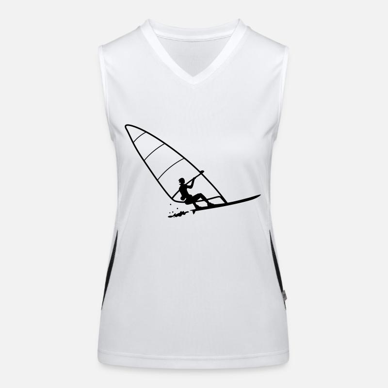 planche à voile Débardeur respirant contrasté Femme