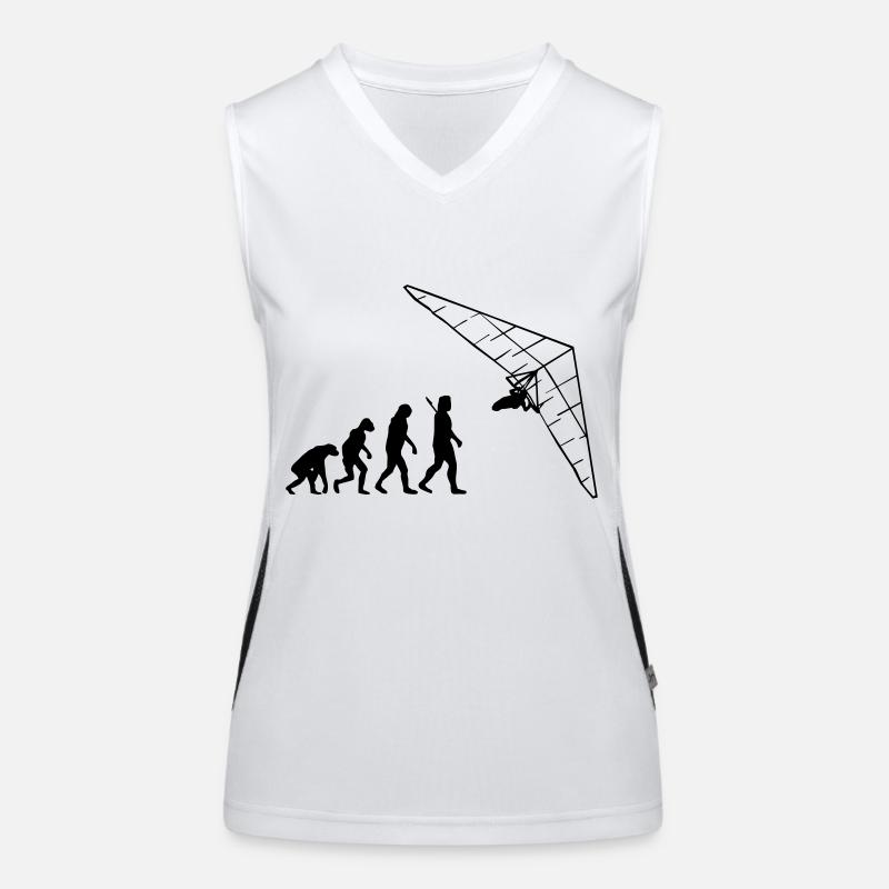 Drachenfliegen Funktionelles Kontrast-Tank Top für Frauen
